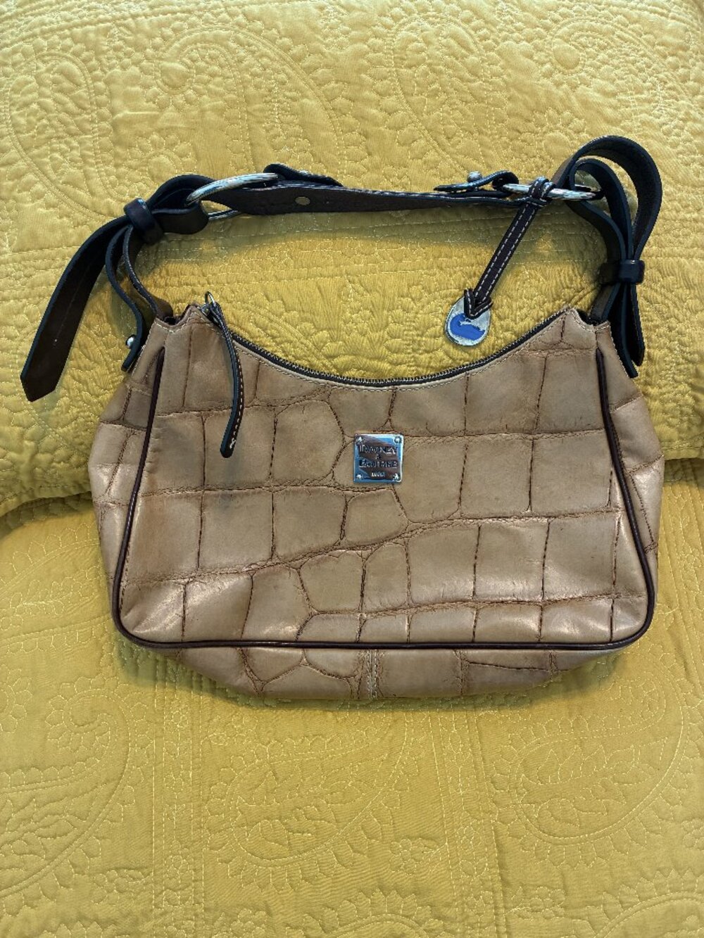 Dooney & Bourke Vintage Inspired lather hobo/shoulder bag